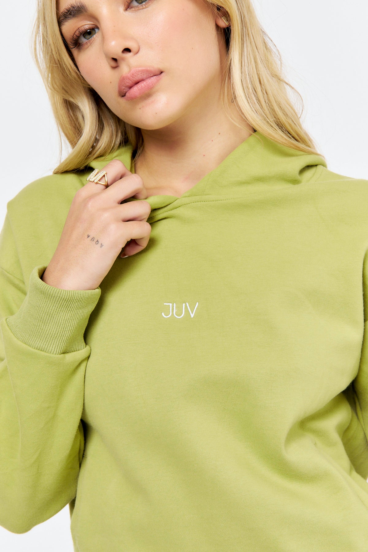 חולצת פוטר ירוק Cozy - JUV ACTIVEWEAR